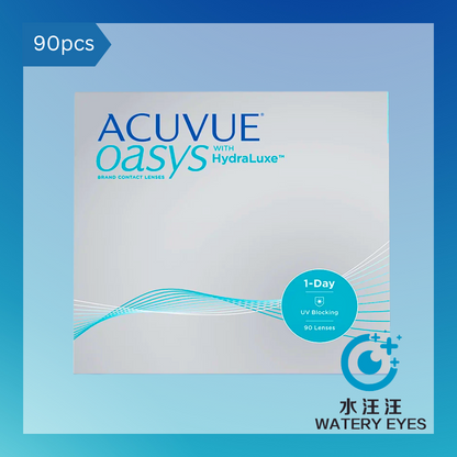 Acuvue Oasys 1-Day with HydraLuxe (90片)