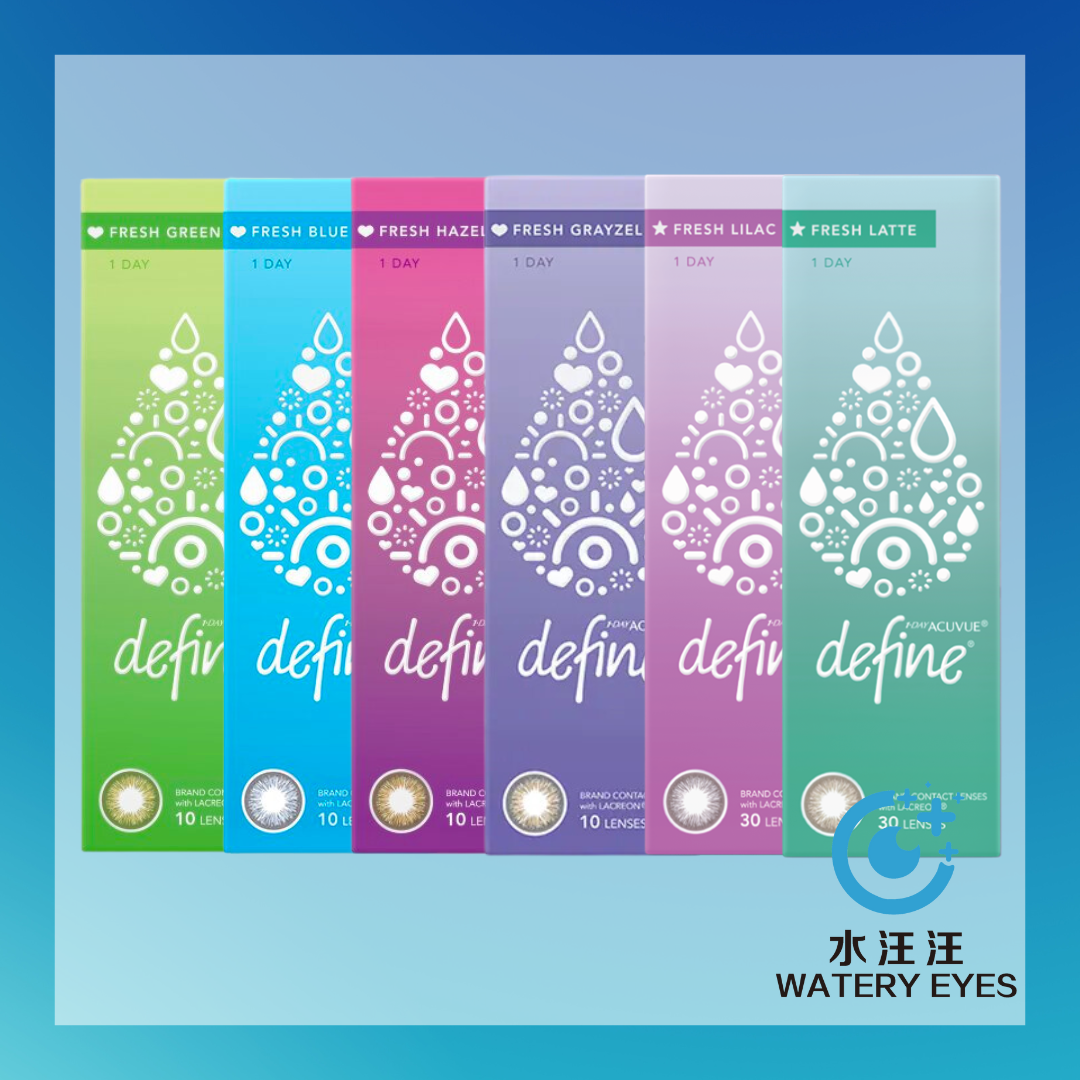 Acuvue Define Fresh 1-Day (30片) – 水汪汪