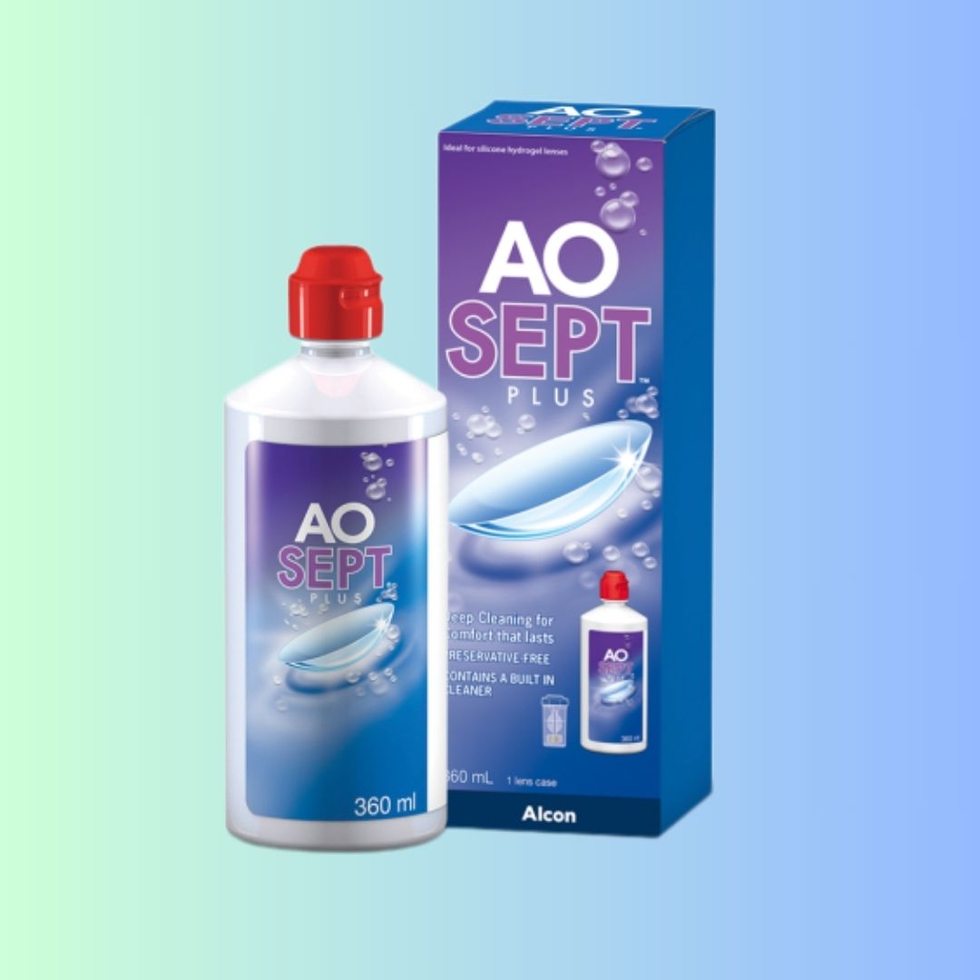Alcon AO Sept Plus 雙氧水隱形眼鏡護理系統 360ml