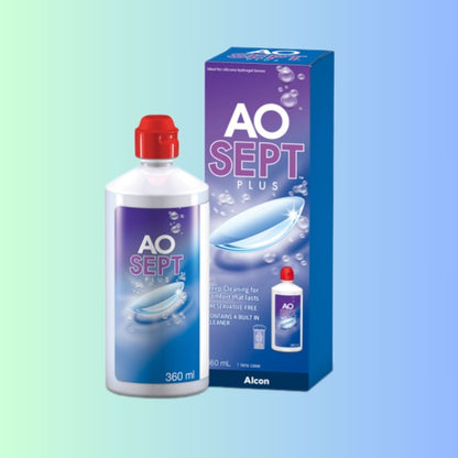 Alcon AO Sept Plus 雙氧水隱形眼鏡護理系統 360ml