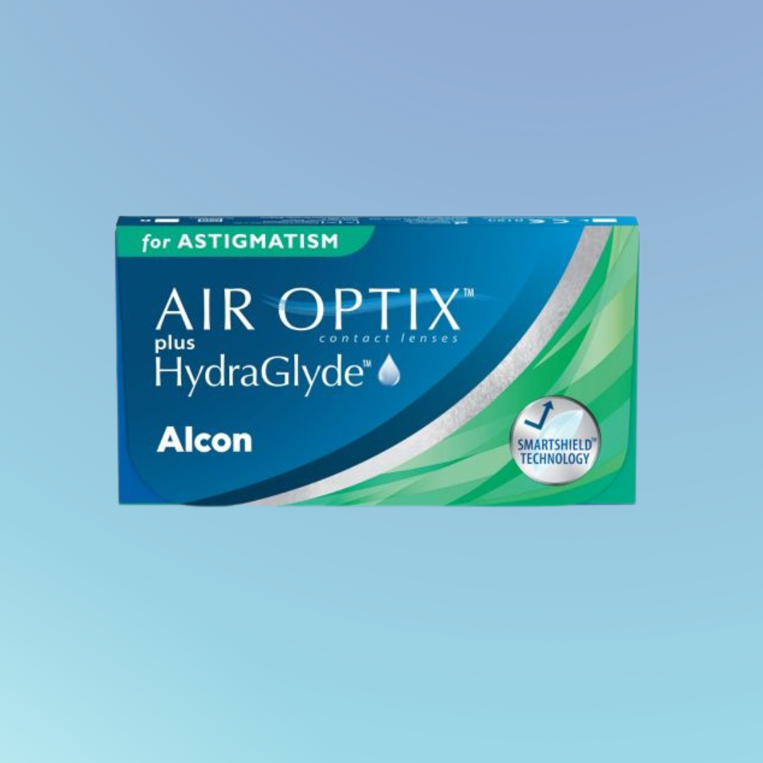 Alcon Air Optix plus HydraGlyde for Astigmatism 1-Month (3 pc)