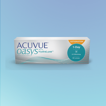 Acuvue Oasys 1-Day with HydraLuxe for Astigmatism (散光 | 30片)