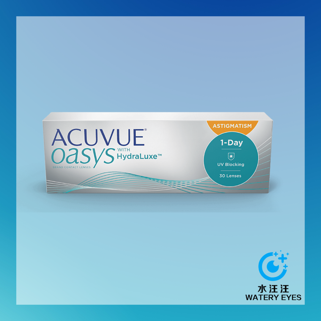 Acuvue Oasys 1-Day with HydraLuxe for Astigmatism (30 pc)