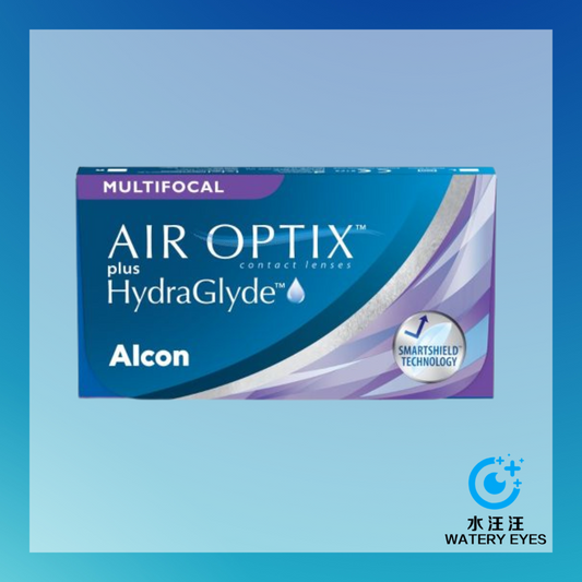 Alcon Air Optix plus HydraGlyde Multifocal 1-Month (老花 | 3片)
