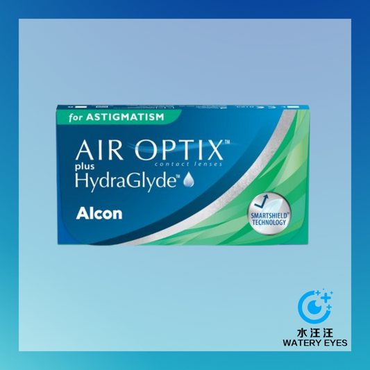 Alcon Air Optix plus HydraGlyde for Astigmatism 1-Month (散光 | 3片)