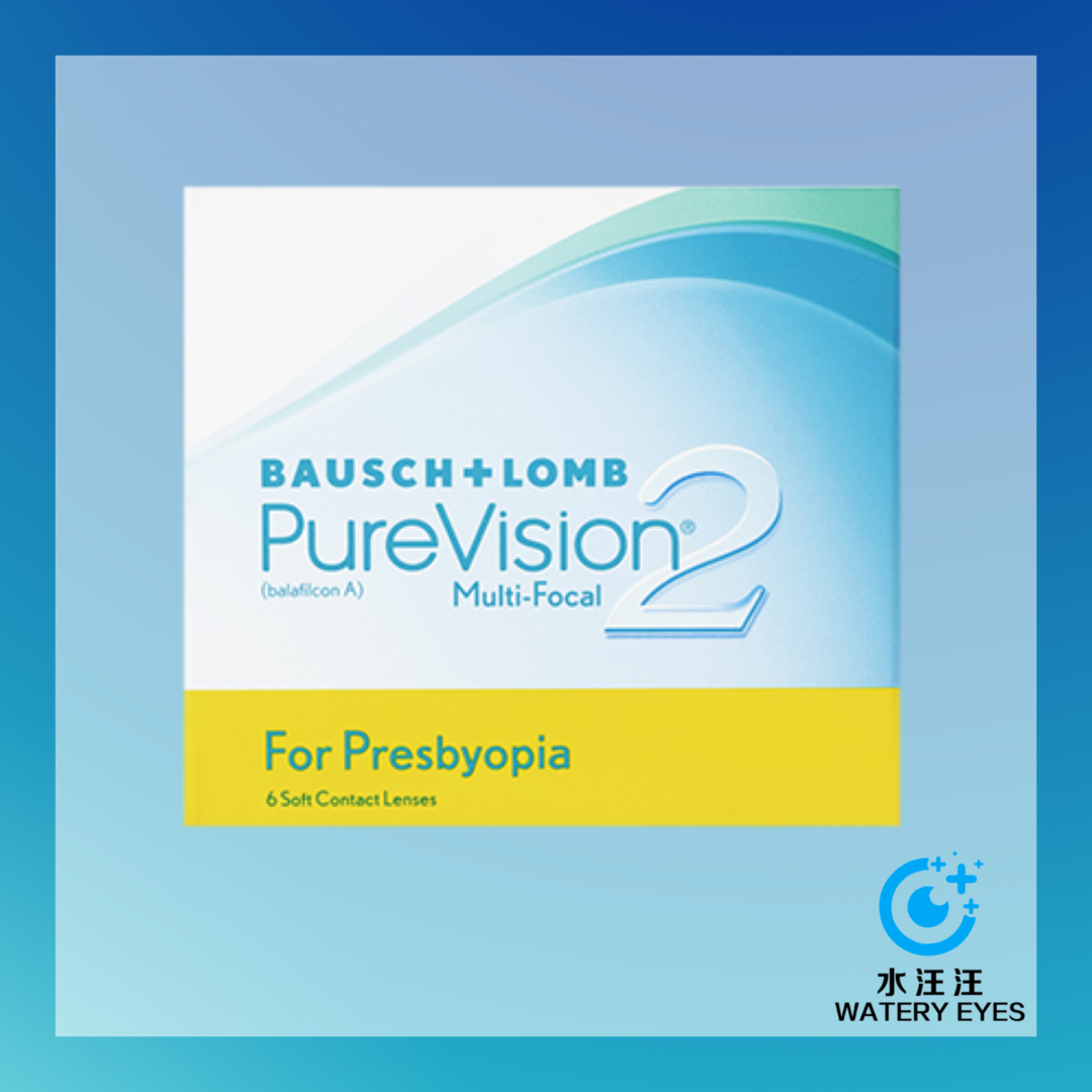 Bausch + Lomb PureVision 2 for Presbyopia 1-Month (老花 | 6片)